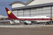 Qatar Amiri Flight Boeing 747SP-21 (VP-BAT) at  Hamburg - Fuhlsbuettel (Helmut Schmidt), Germany