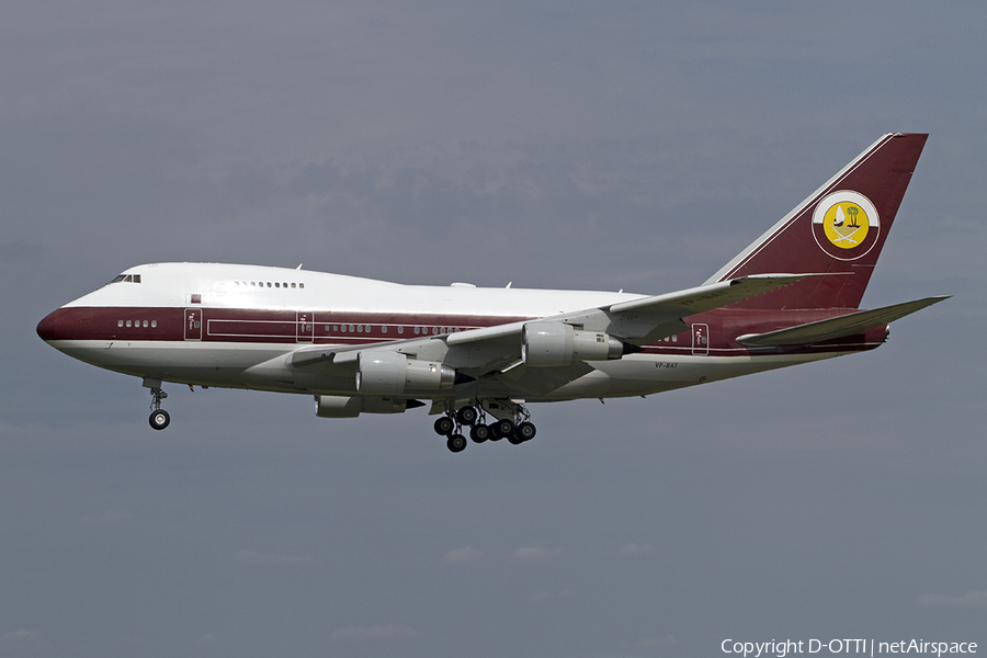 Qatar Amiri Flight Boeing 747SP-21 (VP-BAT) | Photo 300029