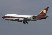 Qatar Amiri Flight Boeing 747SP-21 (VP-BAT) at  Hamburg - Fuhlsbuettel (Helmut Schmidt), Germany