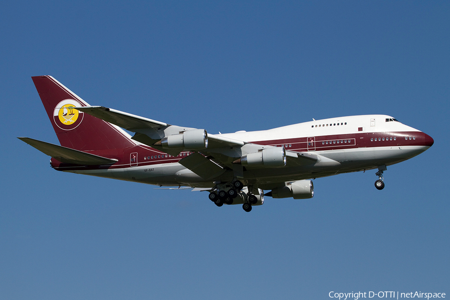 Qatar Amiri Flight Boeing 747SP-21 (VP-BAT) | Photo 365769
