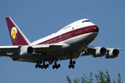 Qatar Amiri Flight Boeing 747SP-21 (VP-BAT) at  Hamburg - Fuhlsbuettel (Helmut Schmidt), Germany