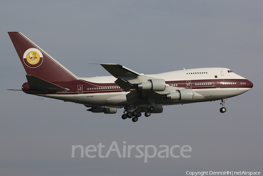 Qatar Amiri Flight Boeing 747SP-21 (VP-BAT) | Photo 404433