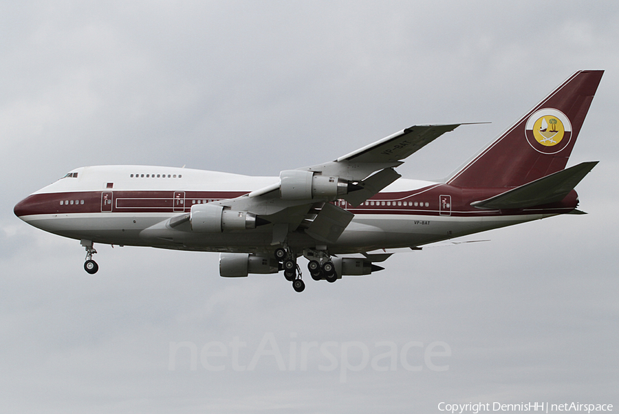 Qatar Amiri Flight Boeing 747SP-21 (VP-BAT) | Photo 412666