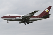 Qatar Amiri Flight Boeing 747SP-21 (VP-BAT) at  Hamburg - Fuhlsbuettel (Helmut Schmidt), Germany