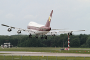 Qatar Amiri Flight Boeing 747SP-21 (VP-BAT) at  Hamburg - Fuhlsbuettel (Helmut Schmidt), Germany