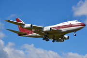 Qatar Amiri Flight Boeing 747SP-21 (VP-BAT) at  Hamburg - Fuhlsbuettel (Helmut Schmidt), Germany