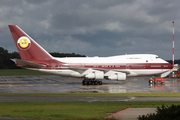 Qatar Amiri Flight Boeing 747SP-21 (VP-BAT) at  Hamburg - Fuhlsbuettel (Helmut Schmidt), Germany