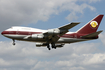 Qatar Amiri Flight Boeing 747SP-21 (VP-BAT) at  London - Heathrow, United Kingdom