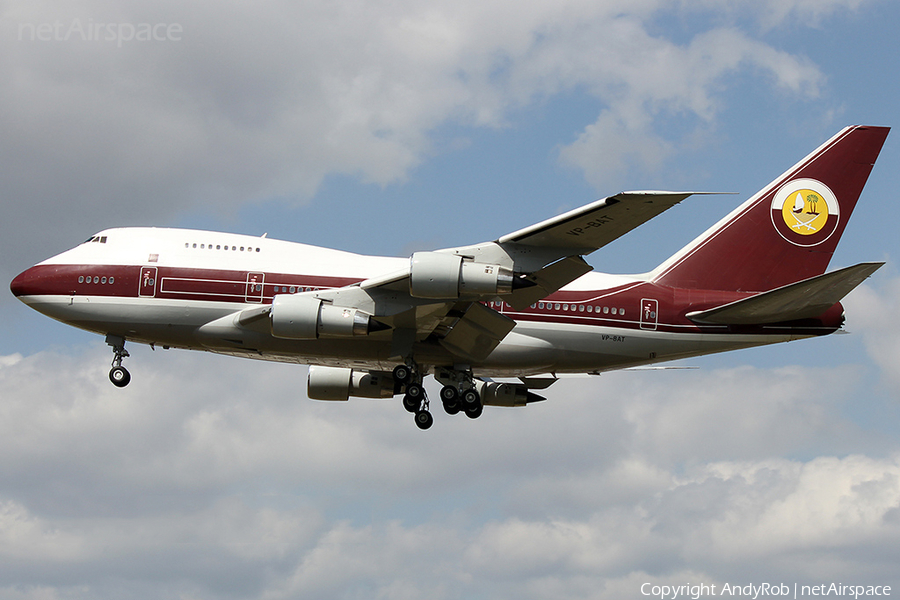 Qatar Amiri Flight Boeing 747SP-21 (VP-BAT) | Photo 381757