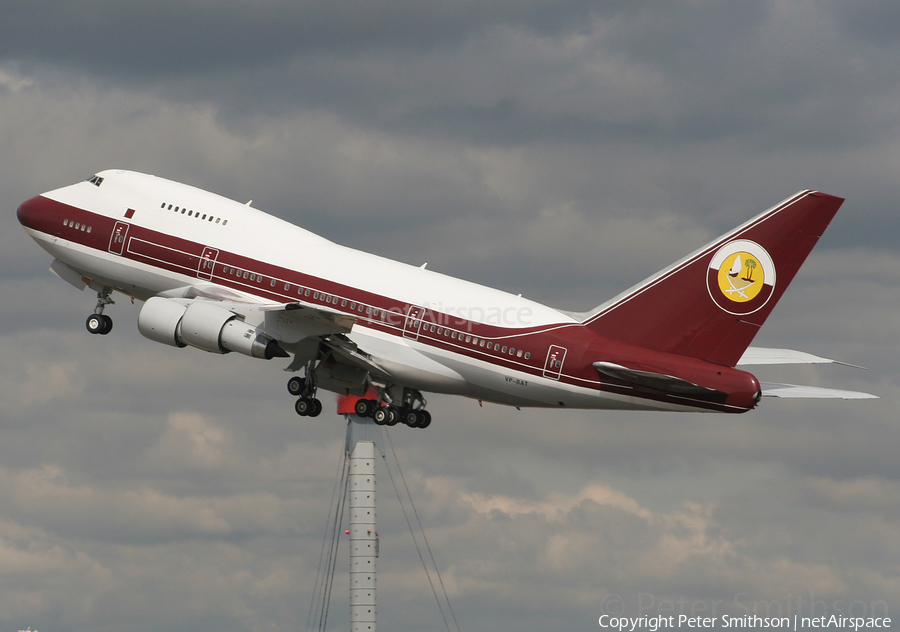 Qatar Amiri Flight Boeing 747SP-21 (VP-BAT) | Photo 383734
