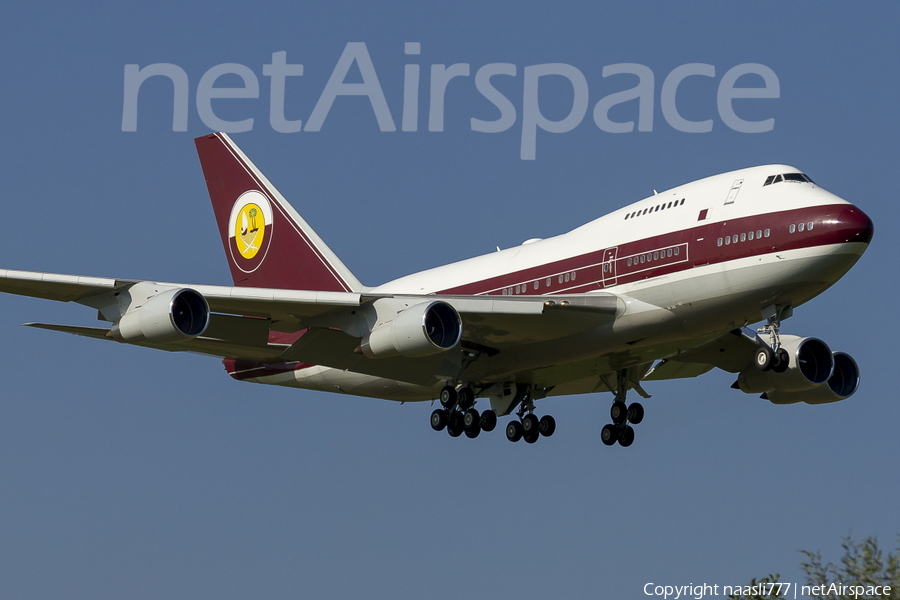 Qatar Amiri Flight Boeing 747SP-21 (VP-BAT) | Photo 12186