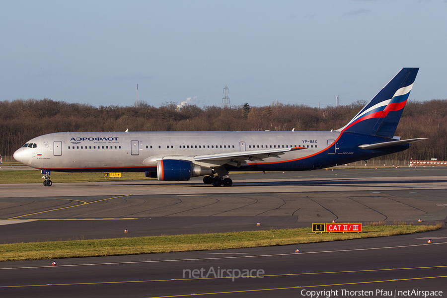 Aeroflot - Russian Airlines Boeing 767-36N(ER) (VP-BAX) | Photo 65780