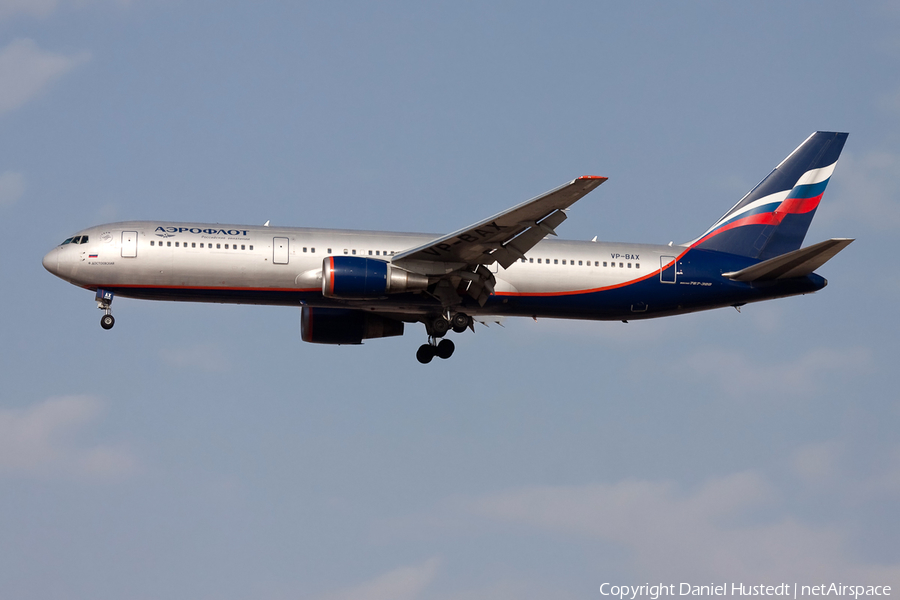 Aeroflot - Russian Airlines Boeing 767-36N(ER) (VP-BAX) | Photo 530100
