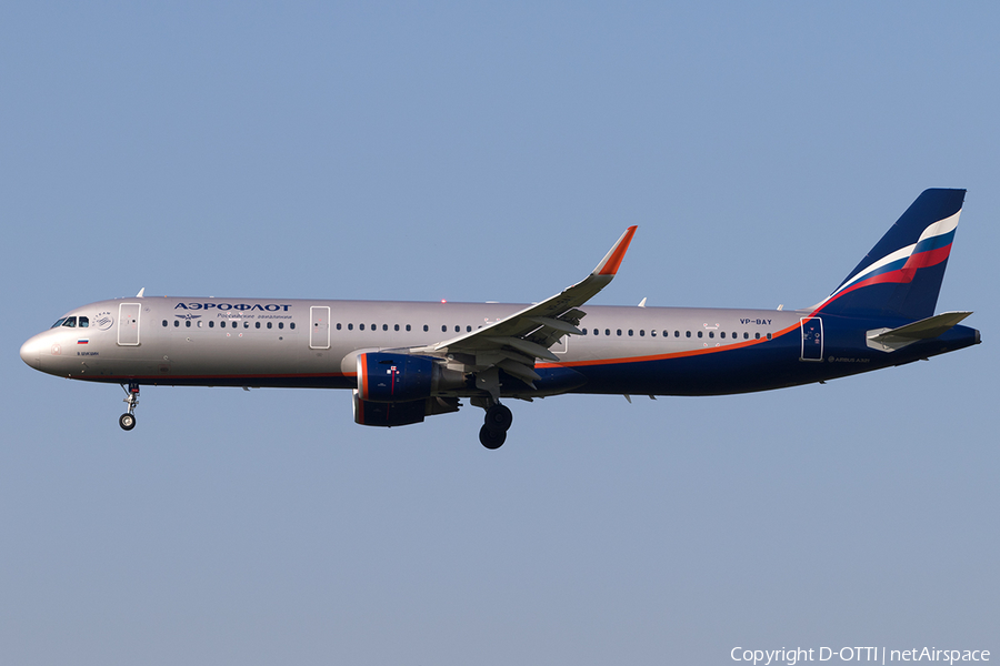 Aeroflot - Russian Airlines Airbus A321-211 (VP-BAY) | Photo 195771