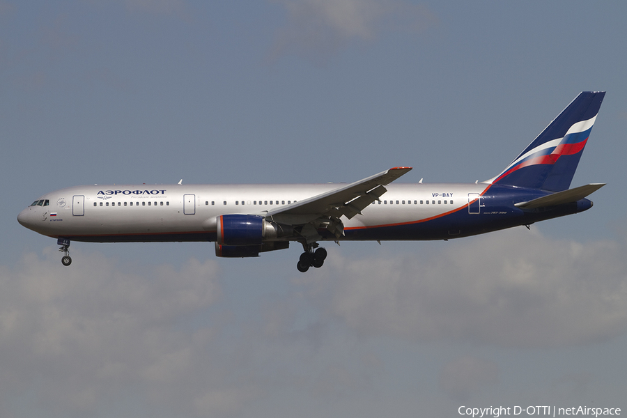 Aeroflot - Russian Airlines Boeing 767-36N(ER) (VP-BAY) | Photo 382720