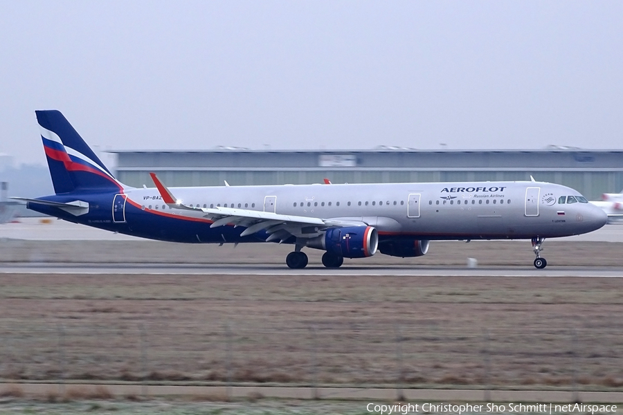 Aeroflot - Russian Airlines Airbus A321-211 (VP-BAZ) | Photo 133643