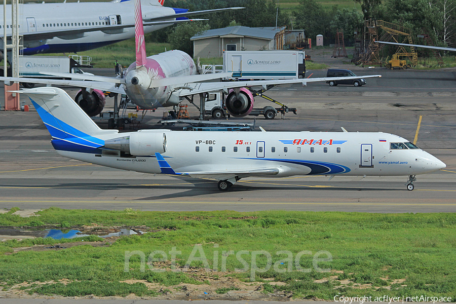 Yamal Airlines Bombardier CRJ-200LR (VP-BBC) | Photo 389016