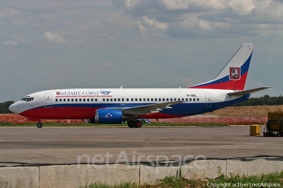 Atlant-Soyuz Airlines Boeing 737-347 (VP-BBL) | Photo 153432