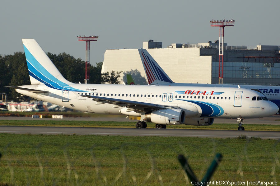 Yamal Airlines Airbus A320-232 (VP-BBN) | Photo 277086