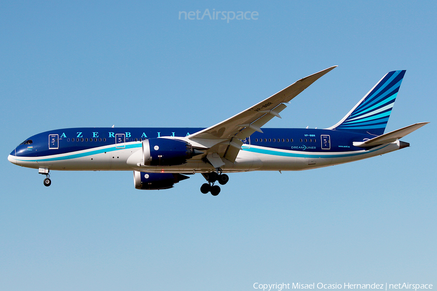 Azerbaijan Airlines Boeing 787-8 Dreamliner (VP-BBR) | Photo 113518