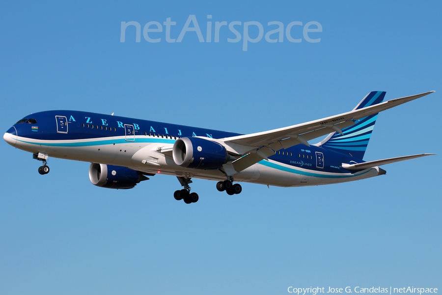 Azerbaijan Airlines Boeing 787-8 Dreamliner (VP-BBR) | Photo 118063