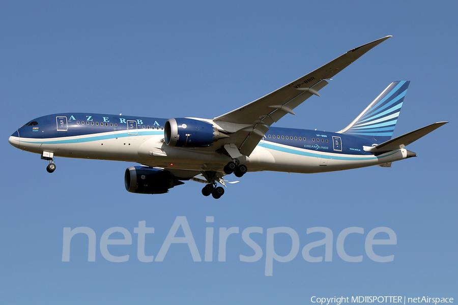 Azerbaijan Airlines Boeing 787-8 Dreamliner (VP-BBR) | Photo 377190