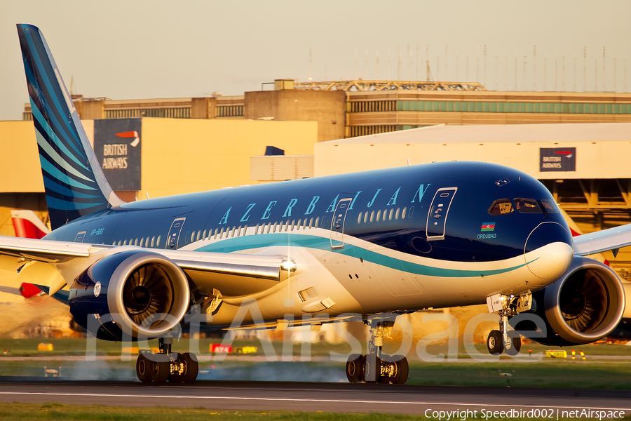 Azerbaijan Airlines Boeing 787-8 Dreamliner (VP-BBS) | Photo 76685