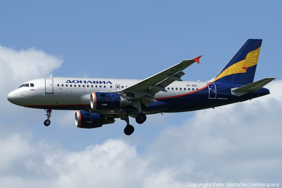 Donavia Airbus A319-112 (VP-BBT) | Photo 111213