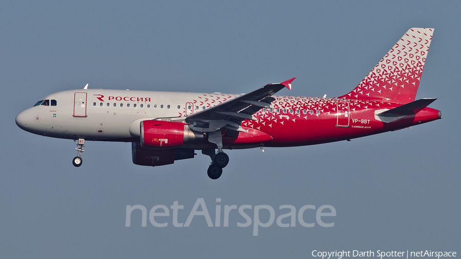 Rossiya - Russian Airlines Airbus A319-112 (VP-BBT) | Photo 258353