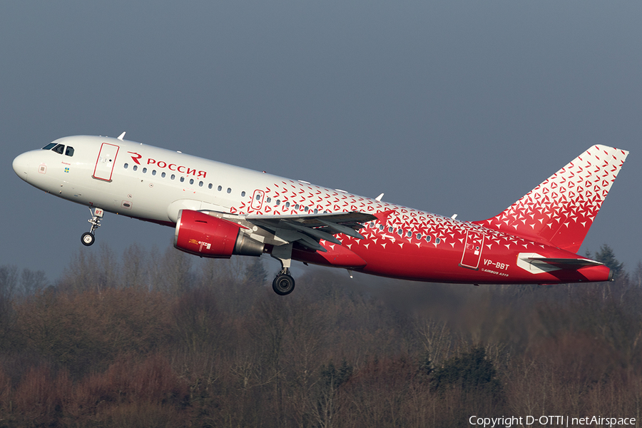 Rossiya - Russian Airlines Airbus A319-112 (VP-BBT) | Photo 145825