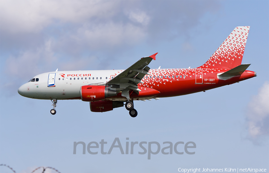 Rossiya - Russian Airlines Airbus A319-112 (VP-BBT) | Photo 185217