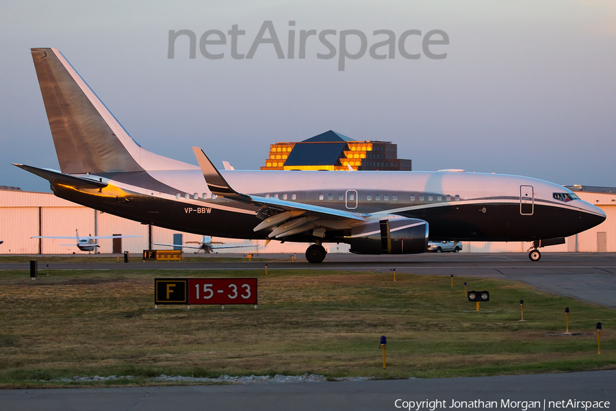 (Private) Boeing 737-7BJ(BBJ) (VP-BBW) | Photo 30350