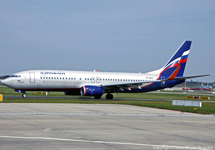 Aeroflot - Russian Airlines Boeing 737-8LJ (VP-BCD) | Photo 215207