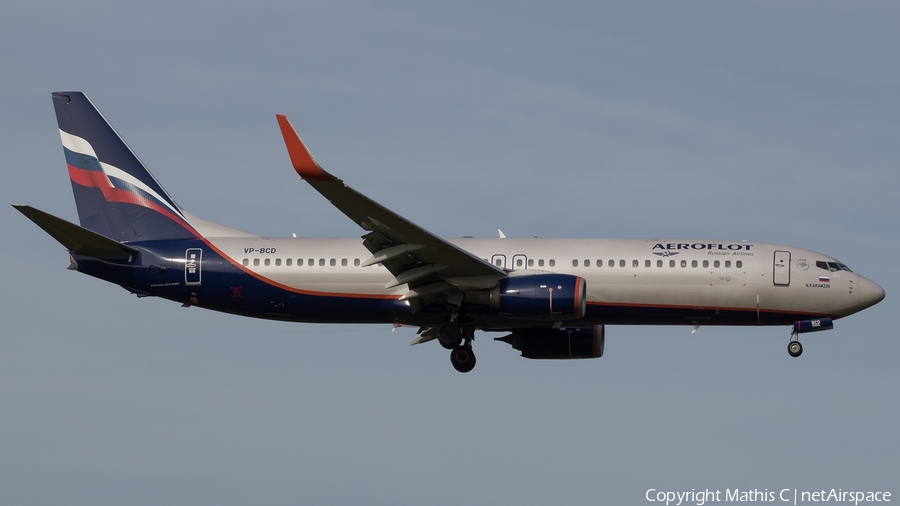 Aeroflot - Russian Airlines Boeing 737-8LJ (VP-BCD) | Photo 381854