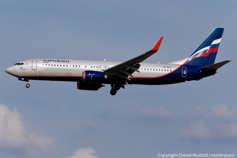 Aeroflot - Russian Airlines Boeing 737-8LJ (VP-BCD) | Photo 472317