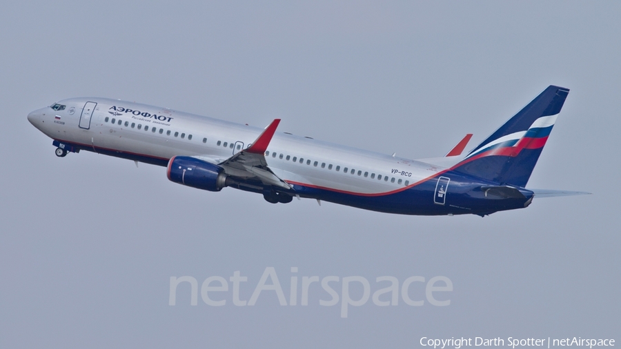 Aeroflot - Russian Airlines Boeing 737-8LJ (VP-BCG) | Photo 282765