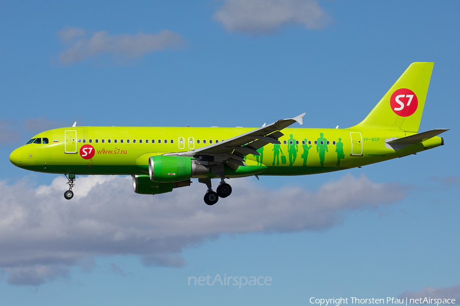 S7 Airlines Airbus A320-214 (VP-BCP) | Photo 150021