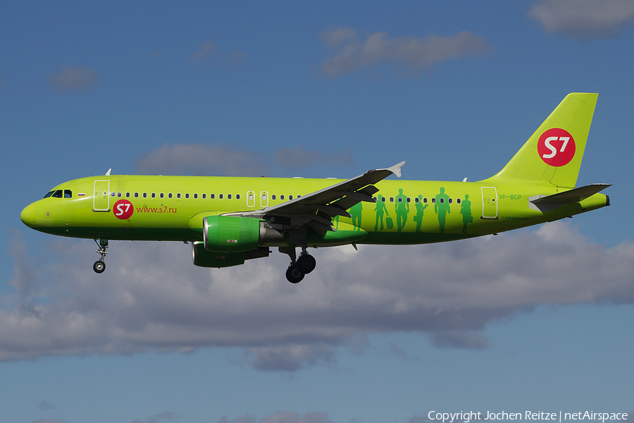 S7 Airlines Airbus A320-214 (VP-BCP) | Photo 150670