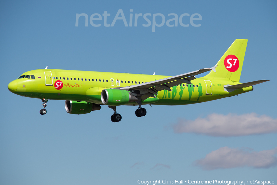 S7 Airlines Airbus A320-214 (VP-BCP) | Photo 151607