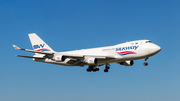 Silk Way West Airlines Boeing 747-4H6F(SCD) (VP-BCR) at  Amsterdam - Schiphol, Netherlands