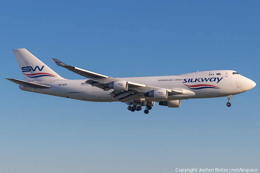 Silk Way West Airlines Boeing 747-4H6F(SCD) (VP-BCR) | Photo 387421