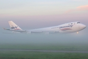 Silk Way West Airlines Boeing 747-4H6F(SCD) (VP-BCR) at  Amsterdam - Schiphol, Netherlands