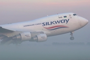 Silk Way West Airlines Boeing 747-4H6F(SCD) (VP-BCR) at  Amsterdam - Schiphol, Netherlands