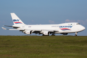 Silk Way West Airlines Boeing 747-4H6F(SCD) (VP-BCR) at  Frankfurt - Hahn, Germany