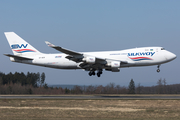 Silk Way West Airlines Boeing 747-4H6F(SCD) (VP-BCR) at  Frankfurt - Hahn, Germany