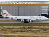 Silk Way West Airlines Boeing 747-4H6F(SCD) (VP-BCR) at  Leipzig/Halle - Schkeuditz, Germany