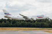 Silk Way West Airlines Boeing 747-4H6F(SCD) (VP-BCR) at  Luxembourg - Findel, Luxembourg