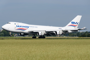 Silk Way West Airlines Boeing 747-4H6F(SCD) (VP-BCV) at  Amsterdam - Schiphol, Netherlands