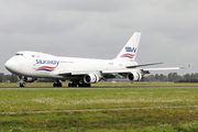 Silk Way West Airlines Boeing 747-4H6F(SCD) (VP-BCV) at  Amsterdam - Schiphol, Netherlands