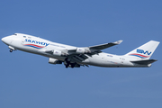 Silk Way West Airlines Boeing 747-4H6F(SCD) (VP-BCV) at  Amsterdam - Schiphol, Netherlands